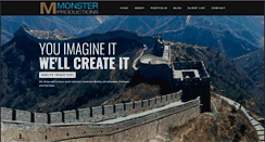 Desktop Screenshot of monsterprod.com