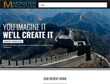 Tablet Screenshot of monsterprod.com